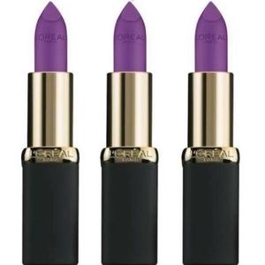 3x L'Oreal Paris Colour Riche 709 Matte-Gic